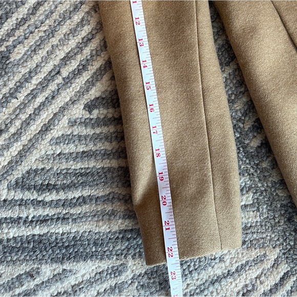 Banana Republic Wool Coat with Real Fur Collar XSP - Picture 12 of 16